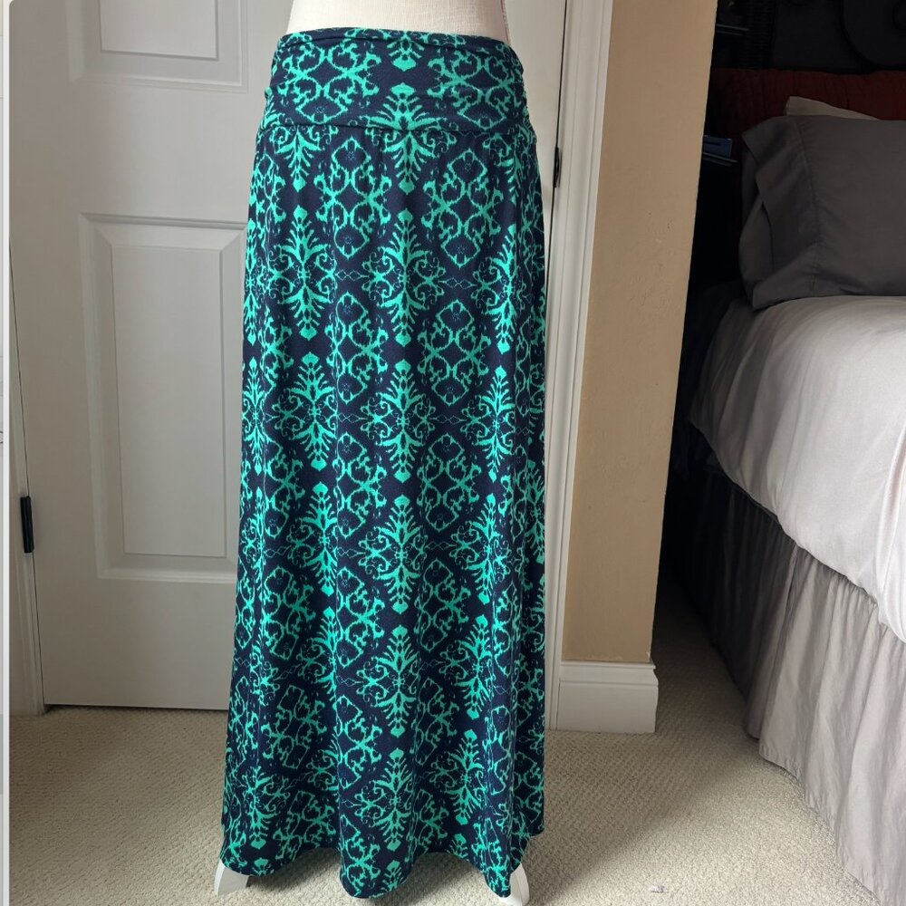 Joe B by Joe Benbasset - Geometric Maxi Skirt (Size: M)